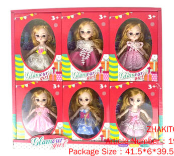 6-дюймовая шарнирная кукла.