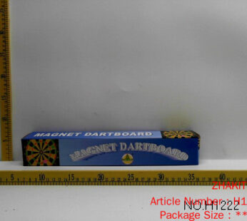12-дюймовая магнитная доска для дартса (с 6 дротиками).