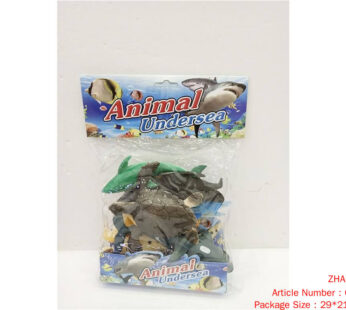 Набор морских животных.