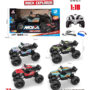 1:18 Сплав Drift Climbing Car Ram's Hand Remote Control.